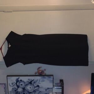 Halogen Black Midi Sheath Dress